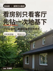 亚特兰大砖房与树木封面图｜Jane 在美国