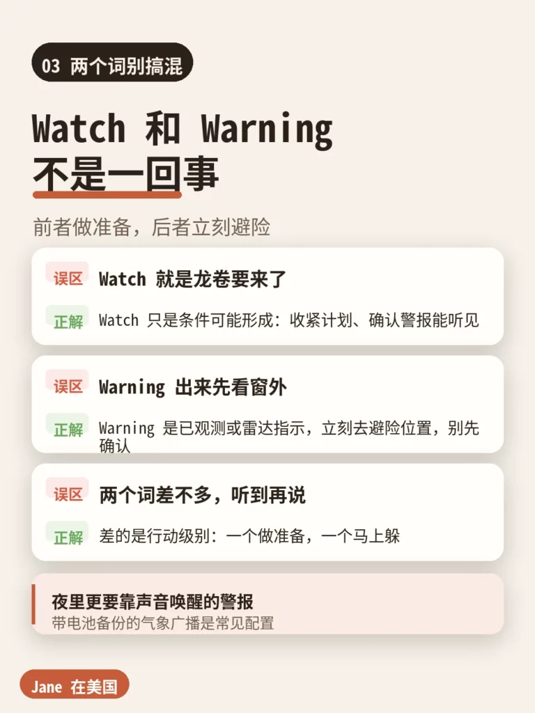 两个词｜Jane 在美国