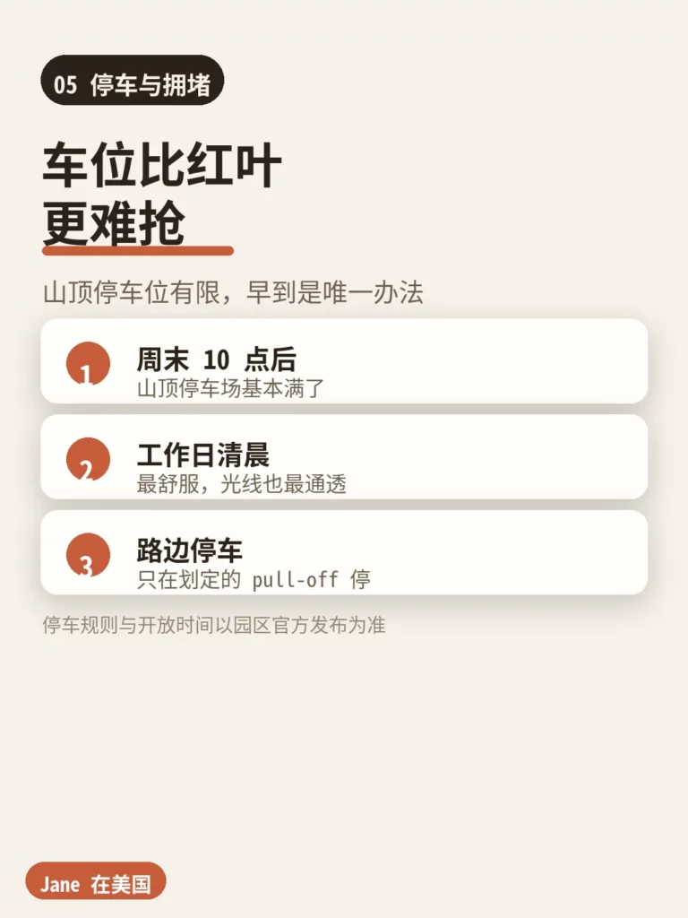 停车与拥堵｜Jane 在美国