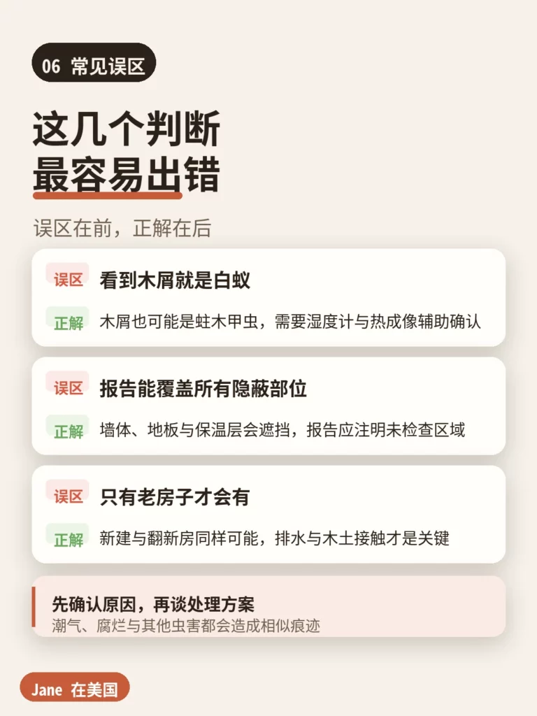 常见误区|Jane 在美国